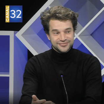 A discussion with Timothée Boitouzet on Canal 32