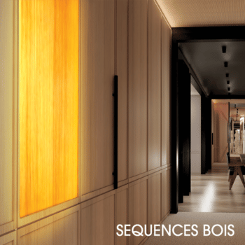 In its December issue, the French magazine Séquence Bois, targeting architectural practices and design offices, features our translucent wood among a selection of applications combining wood and light in architecture (article in french).
